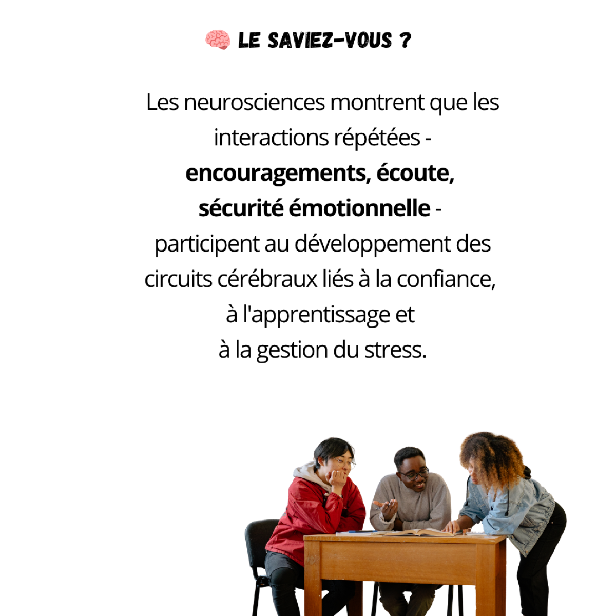 Le saviez-vous ? Les neurosciences et le développement émotionnel de l'enfant